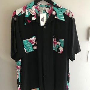 COPY - Men’s Button Down Hawaiian Hula Girl Shirt